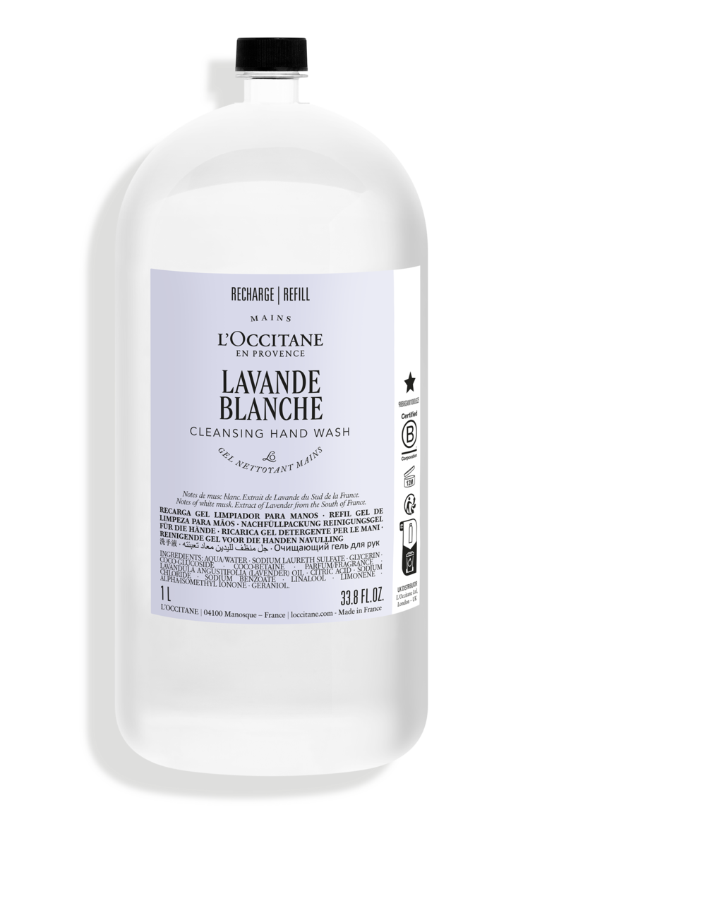 WHITE LAVENDER CLEANSING HAND WASH 1L