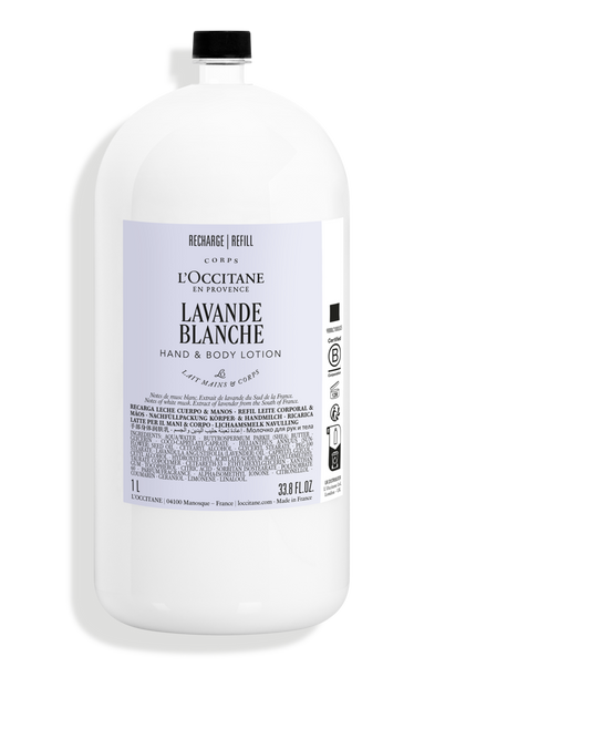 WHITE LAVENDER HAND & BODY LOTION 1L