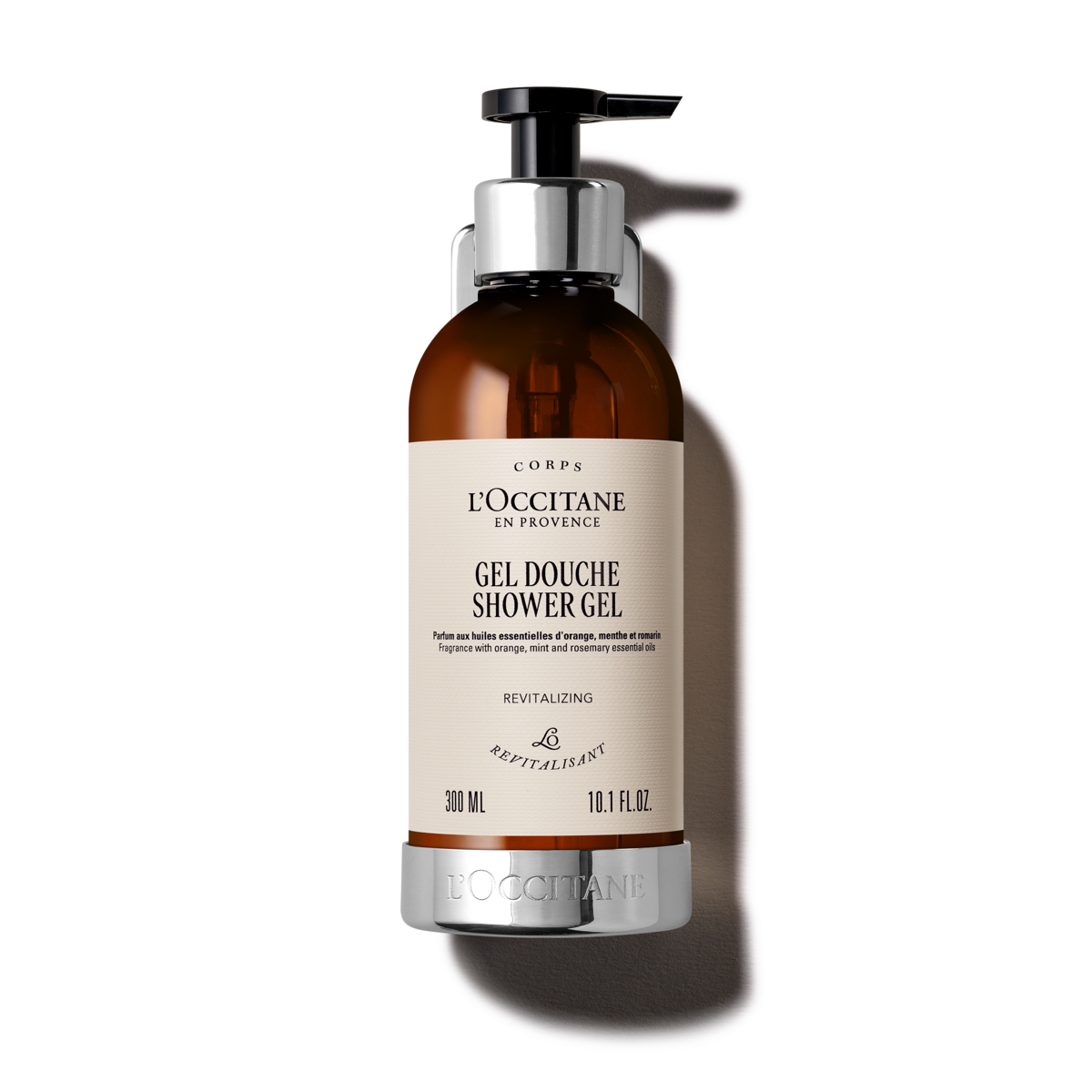 Round Single Steel Bracket Dispenser 300ml