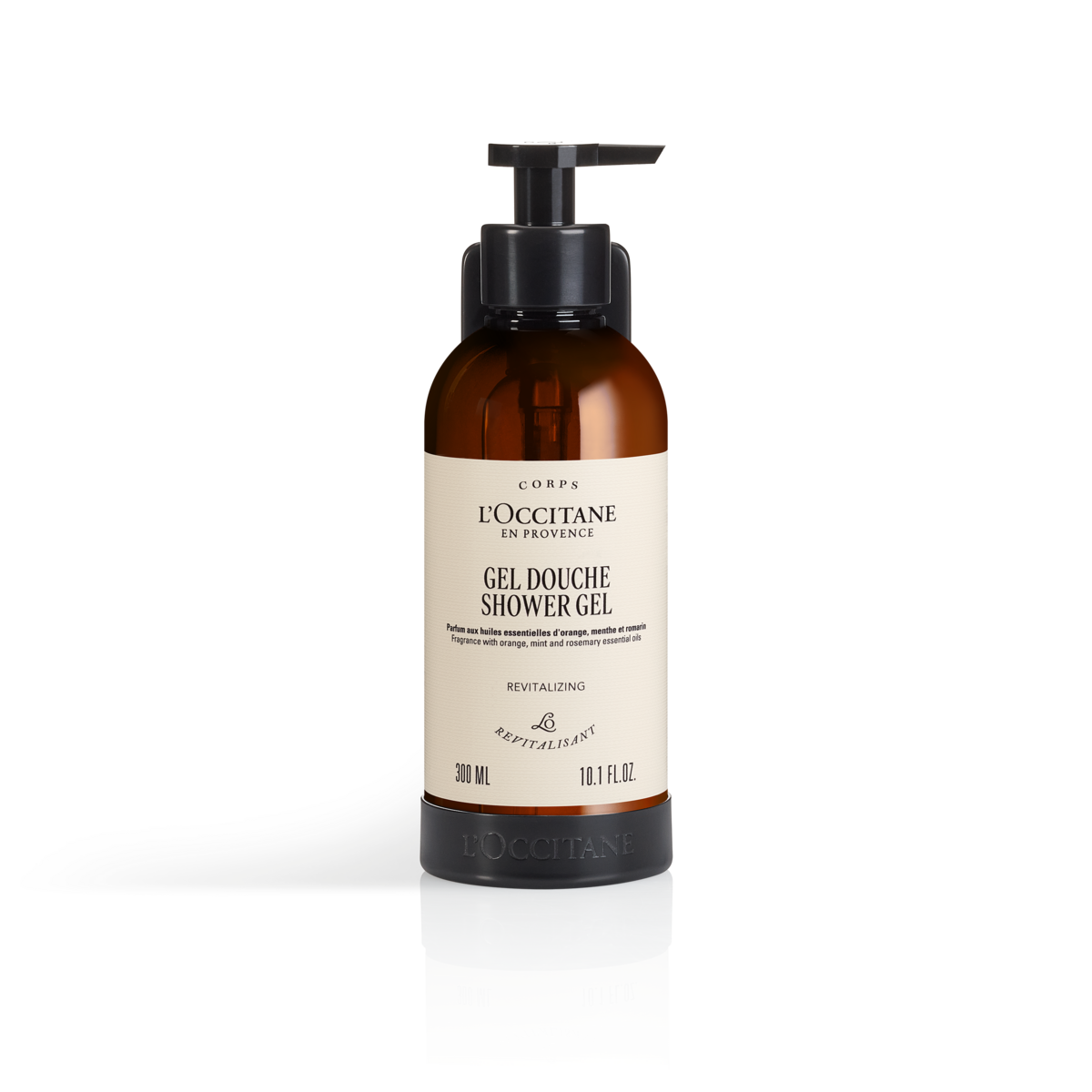 Round Single Black Bracket Dispenser 300ml